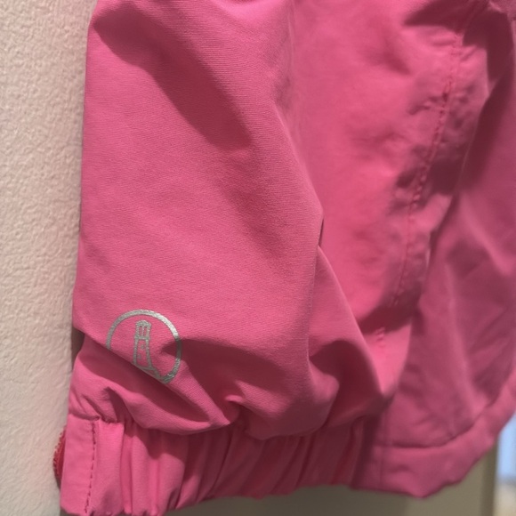 Lands' End Kids pink and Red and Gray Squall Jacket - size XL 16 - Picture 10 of 11
